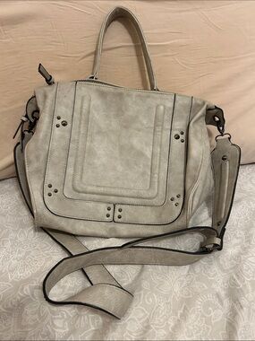 Steve Madden Tote Bag in Light Gray